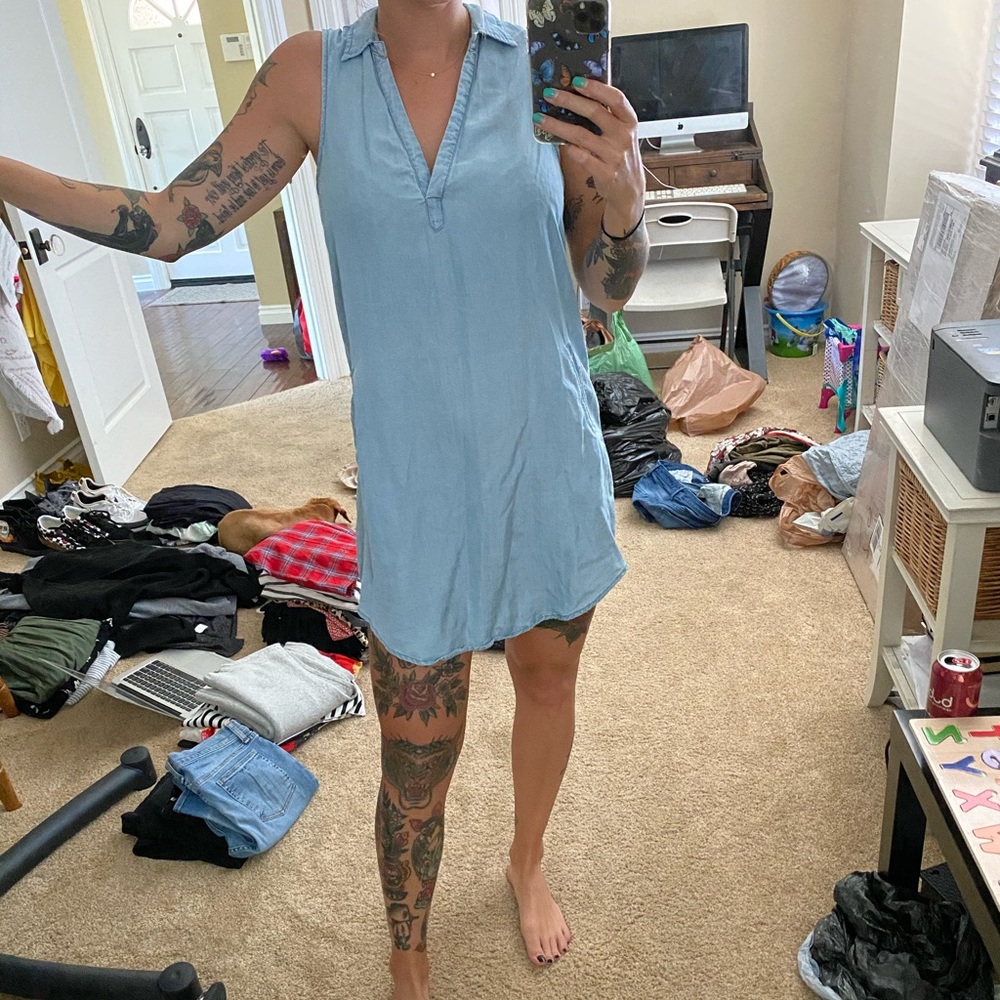 Jean inspired dress